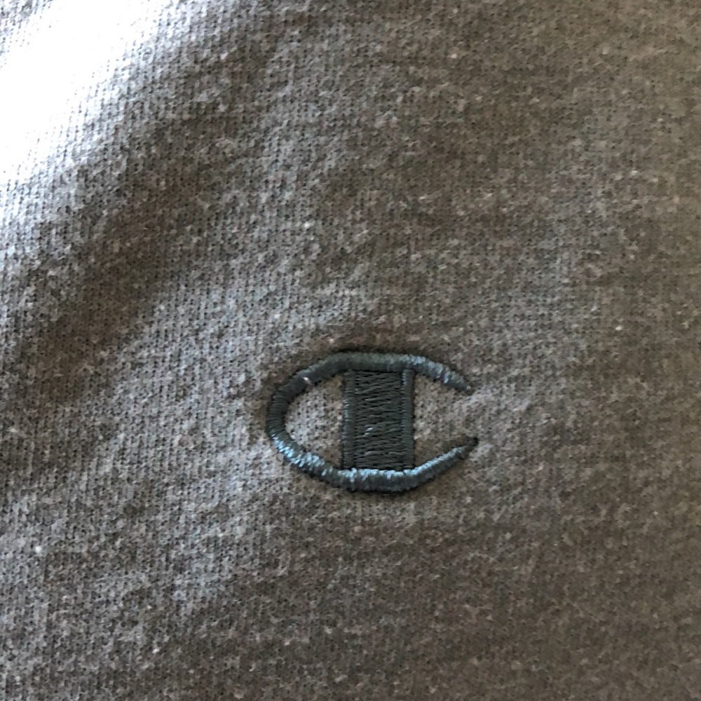 Champion Men’s crew neck sweatshirt. Sage green. Can be unisex. Size XL/TG. EUC - Picture 5 of 5
